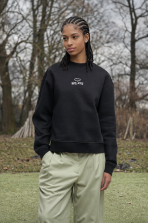 Jesus Is King - Dames Sweater