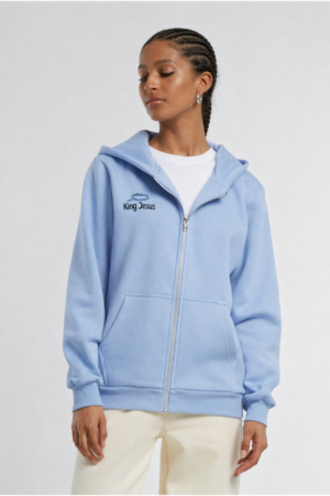 Jesus Is King - Dames Zip Hoodie